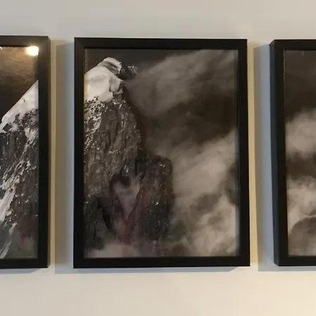 Base Camp Vue Mont Blanc Centre Chamonix Mont Blanc