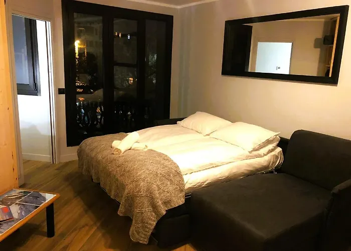 Base Camp Vue Mont Blanc Centre Appartement *