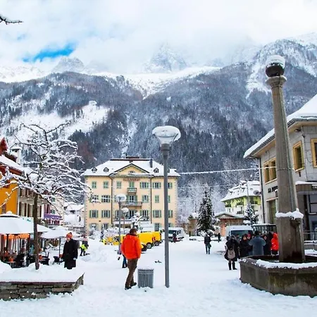 Base Camp Vue Mont Blanc Centre 아파트